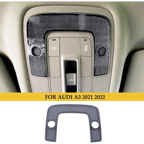 For Audi A3 2021 Stainless Steel Auto Interior Door Audio Speaker Horn Net Cover Trim Car Styling Accessories