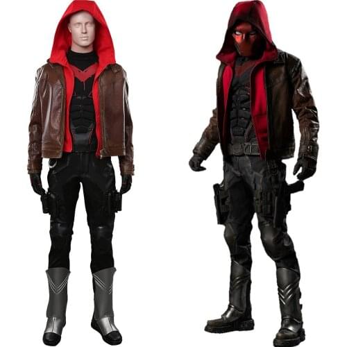 Jason Todd/Red Hood Cosplay Costume Outfits Halloween Carnival Costumes
