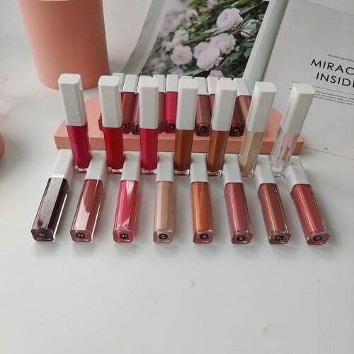 Hot Selling Moisturizing Hydrating Lip Glaze Private Label Nude Makeup Long-lasting Non-fading Liquid Lipstick 27 Colors