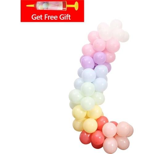 Macaron Birthday Balloon Garland Arch Party Foil Metal Balons Weding Baby Shower Birthday Party Decor Kids Adults