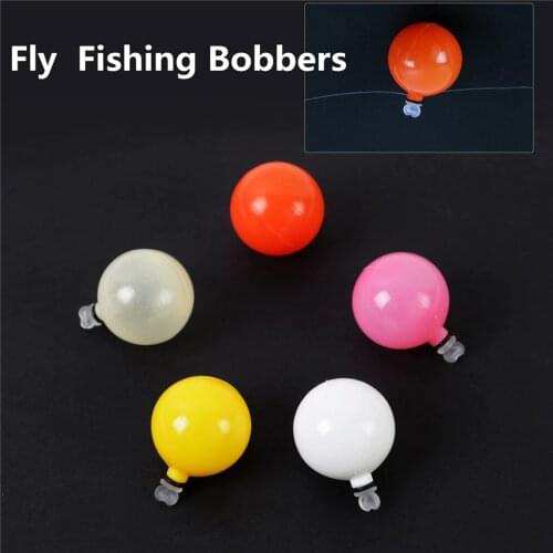 Maximumcatch 5pcs 0.75/1 inch Fly Fishing Strike Indicators Fishing Float Bobbers