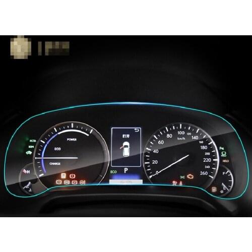For Lexus RX 300 350 450h 2016-2020 Automotive interior Instrument panel membrane LCD screen TPU protective film Anti-scratch
