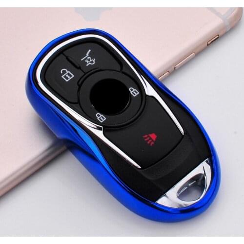 New Soft TPU Protection Key Case Cover for OPEL Astra Buick ENCORE ENVISION NEW LACROSSE Rings Protect Shell Car Styling Cover