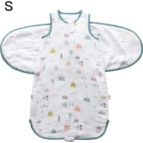 Sleeping Wrap Swaddle Blanket Baby Product Anti-shock Breathable Soft Spring And Autumn Quilt Cute Comfy Cotton