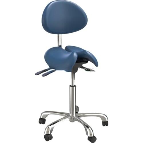 Lifting Rotating Computer Chair Ergonomic Dentist Chair Saddle Chair Seat Adjustment Waist Support Two-part Cushion Office Chair