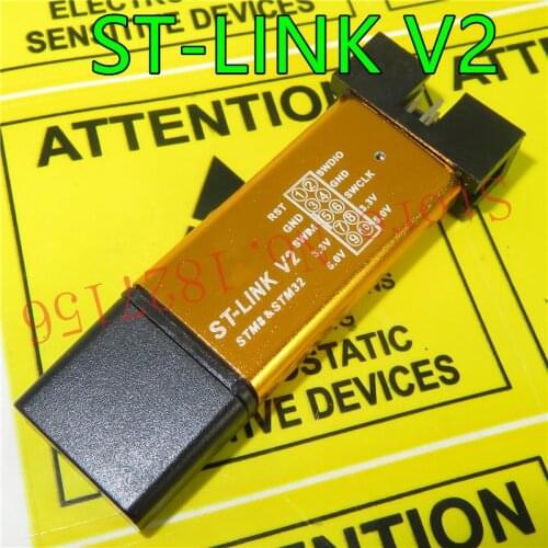 ST-Link V2 stlink mini STM8STM32 STLINK simulator download programming With Cover Automation Kits