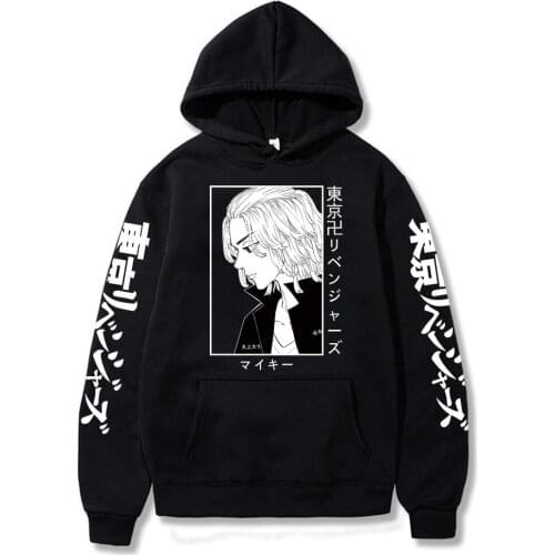 Tokyo Revengers Hoodie Anime Manjiro Sano Graphic Men Women Pullover Sweatshirt Loose Warm Fleece Streetwear Tops Unisex
