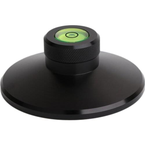 Top Deals LP110B Vinyl Record Pressing Level Gauge Speed Card Turntable Stabilizer Gramophone Level Record Pad