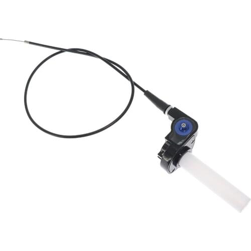 Grips Settle Twist Throttle Clamp Plastic Aluminum With Throttle Cable For Motorcycle Pit Dirt Bike Motocross ATV Offroad Quad