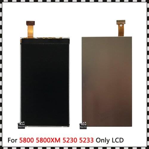 For Nokia 5800 5800XM 5230 5233 500 N500 C6 X6 N97mini C5-03 Lcd Display Screen + Tracking code