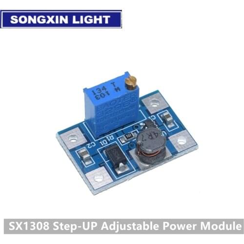1pcs Smart Electronics DC-DC SX1308 Step-UP Adjustable Power Module Step Up Boost Converter 2-24V to 2-28V 2A