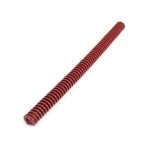 20mmx10.5mmx300mm Red US Standard Flat Coil Compression Spring for Mould