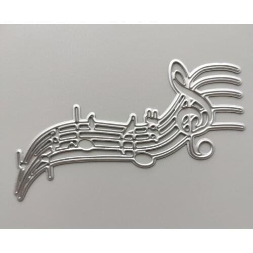 2021 Note Flower Metal Cutting Dies DIY Scrapbooking Paper Photo Album Crafts Mould Cards Embossing Mold Stencils for Decor