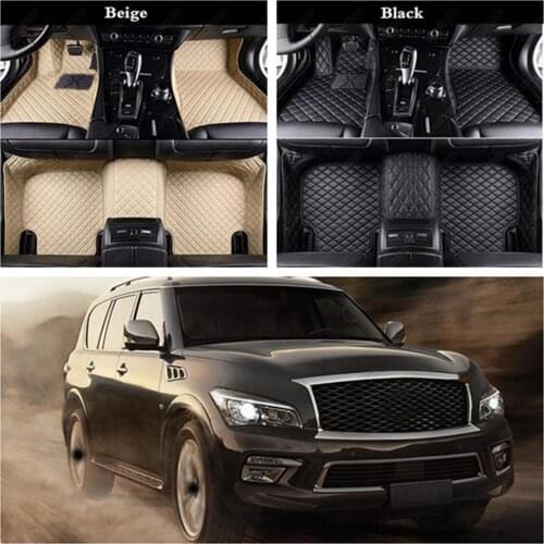 Car Floor Mats for INFINITI QX70 QX80 ESQ Q50L Q60 Q70L M35 G37 QX30 QX50 QX56 G25 Q50 FX35 EX35 JX35 QX60 Automobile Floor Mat