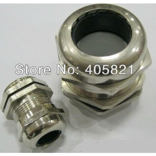 Free shipping!PG09 IP68 Waterproof brass Cable Gland For 4-8mm Cable Range