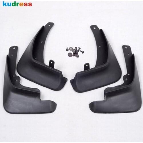 For KIA Rio K2 2011-2015 sedan 4 doors ABS Mudguard Splash Guard Protective Fender Car Parts Accessories