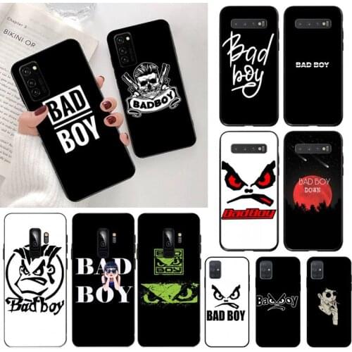 BAD BOY Shell Phone Case for Samsung S20 plus Ultra S6 S7 edge S8 S9 plus S10 5G lite 2020
