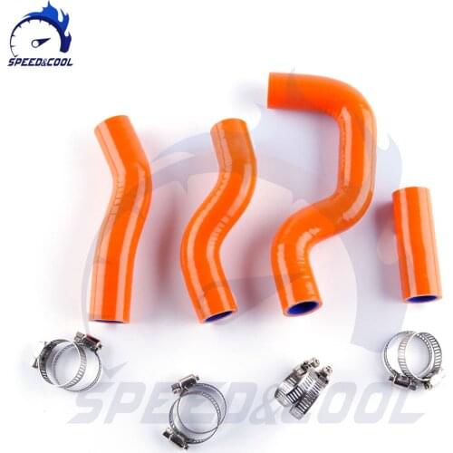 For KTM 450 Sxf 450sxf 2012 2013 2014 Motorcycle Silicone Radiator Heater Coolant Tube Pipe Hose Kit