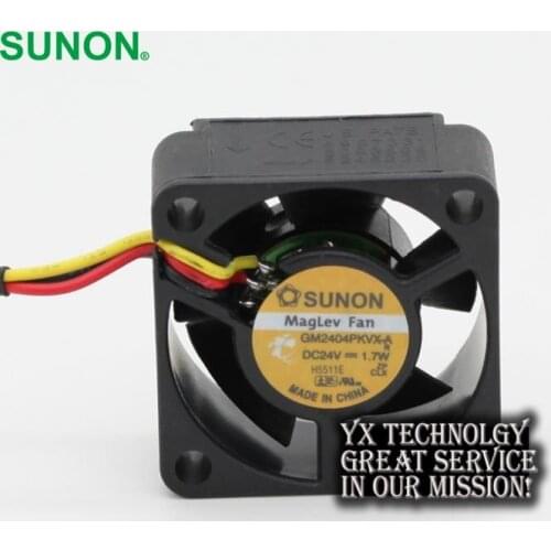 For SUNON New GM2404PKVX-A 24V 1.7W 4CM 4020 40mm fan drive 40*40*20mm 30pcs/lot cooling fan