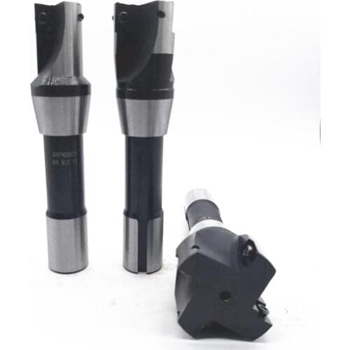 R8 BAP400R Indexable end mill 25mm 28mm 30mm 32mm 35mm 36mm 40mm 45mm 50mm for APMT1604 milling machine 7/16-20 M12 rear thread