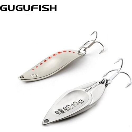 GUGUFISH 5 Pack Luya sequins long shot squatting special kill metal bait bait wholesale road Ya bait