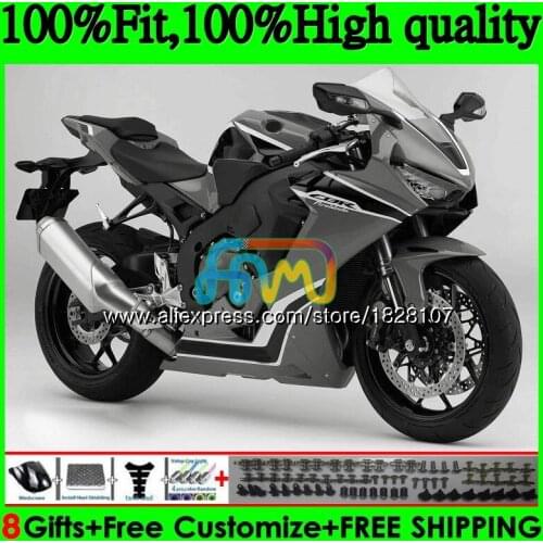 Injection For HONDA CBR 1000 RR CBR1000RR grey glossy 17 18 19 145BS.25 CBR 1000RR CBR-1000RR CBR1000 RR 2017 2018 2019 Fairing