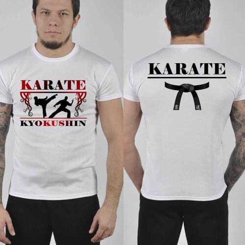 Cool Design Karate Pattern MMA Combat Training T-Shirt. Summer Cotton Short Sleeve O-Neck Mens T Shirt New S-3XL