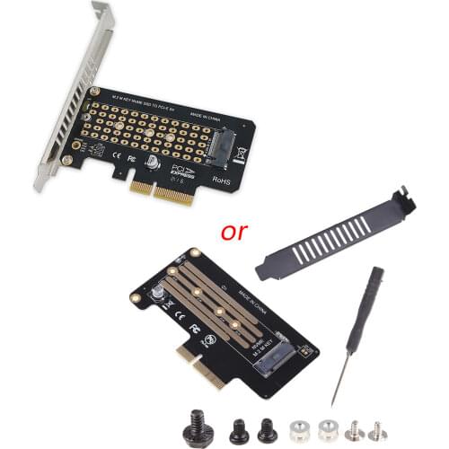 M-Key SSD Adapter Card M.2 NVME SSD to PCI Express PCIE 3.0 Host Controller Expansion Card For Desktop Computer