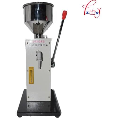 SGY-35B Viscous Food Hand Pressure Liquid Filling Machine Stainless Steel Liquid Filler Manual Liquid Paste Filling Machine 1PC