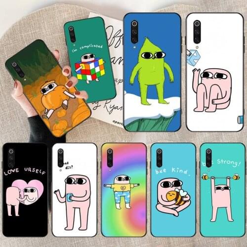 Cute Cartoon ketnipz Soft Rubber Phone Cover for Xiaomi Mi Note 10 Lite Mi 9T Pro xiaomi 10 10 CC9 Pro 9SE