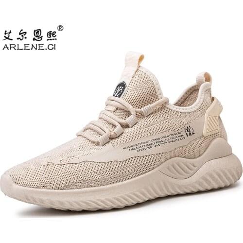 2021 Men Tennis Shoes Lightweight Breathable Air Mesh Casual Shoes Non-slip Soft Sole Man Sneakers Fitness Sport Shoes Trainers