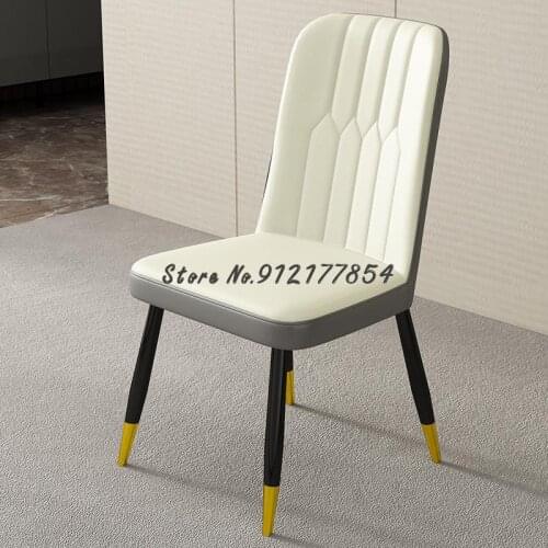 Nordic dining chair home modern minimalist chair backrest light luxury ins net red A-line dining table chair nail makeup stool