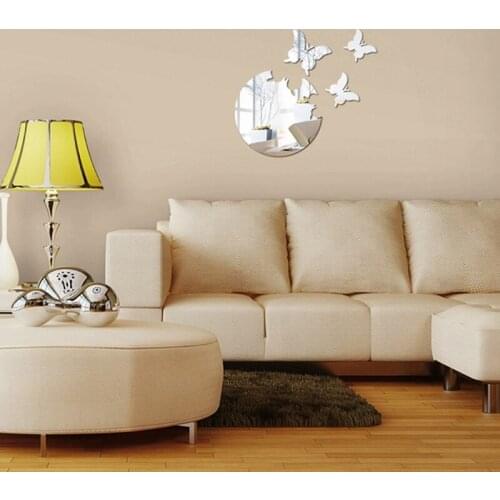 Plastic 3d Butterfly Wall Decor Cute Butterflies Wall Stickers Art Decals Home Decoration Room Wall Art