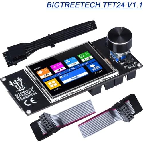 BIGTREETECH TFT24 V1.1 Touch Screen 12864 LCD Modes DIY Display 3D Printer Parts SKR V1.3 V1.4 For Ender 3 CR10 MKS TFT35 Panel