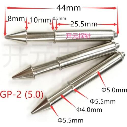 Positioning Pin 5.0 Umbrella Head Positioning Column GP-2 Fixture Umbrella Head 44 Long Test Frame Elastic Column 5.0