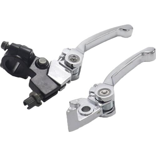 Aluminum Alloy Folding Clutch lever Brake Lever set For CRF KLX Pit Pro Xmotos BSE KAYO Pit Dirt Bikes parts most