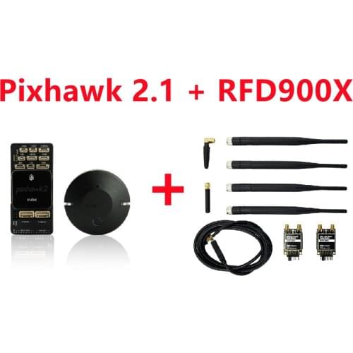 Hex Technology Pixhawk 2.1 Full Bundle Standard Carrier Board RFD900X Telemetry Combo