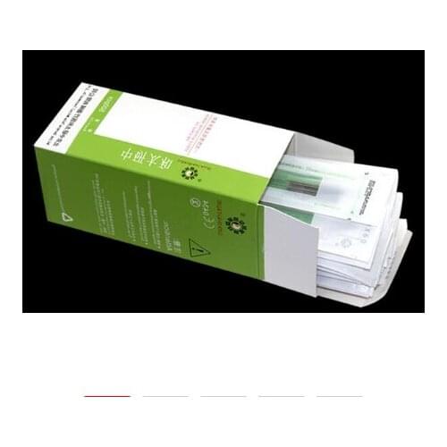 Taihe sterilze 500 pcs/pack disposable acupuncture needles massage practice needle with tube wholesale