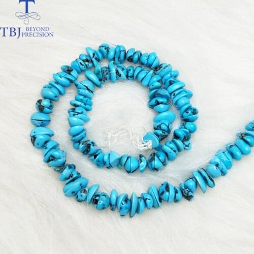 TBJ ,Natural American turquoise loose beads for DIY gemstone jewelry,design for your jewelry,price for one strand