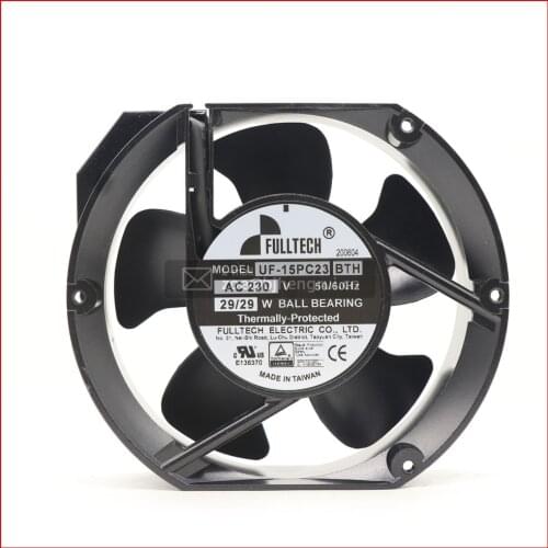 UF-15PC23 BTH Taiwan FULLTECH 29W cooling fan 15 cm BWH17251 220V cabinet cooling fan