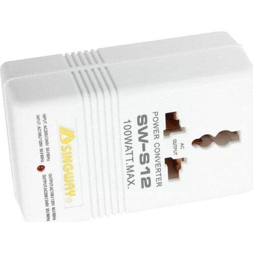 SW-S12 Voltage Converter Transformer 100W 110V To 220V Converter Power Voltage Step-Up Transformer Down Adapter Z8A5