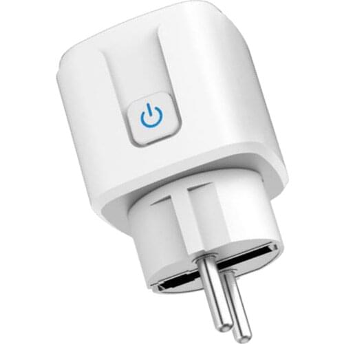 Mini Smart WiFi Plug Adaptor 16A Wireless Remote Voice Control Socket EU Plug