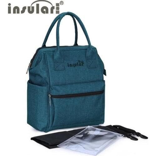 Insular Diaper Bag Baby Backpack bag Nappy Bags fashion Organizer Maternitylarge capacity shoulder nursing Mommy Bag