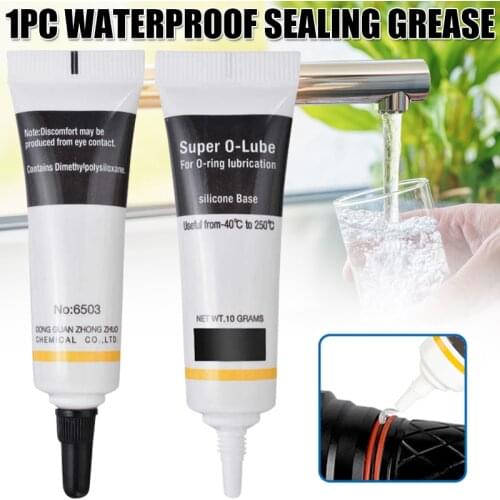 Waterproof Food Grade Silicone Lubricant Grease for O Rings Ring Faucet Plumbers 10g Hogard