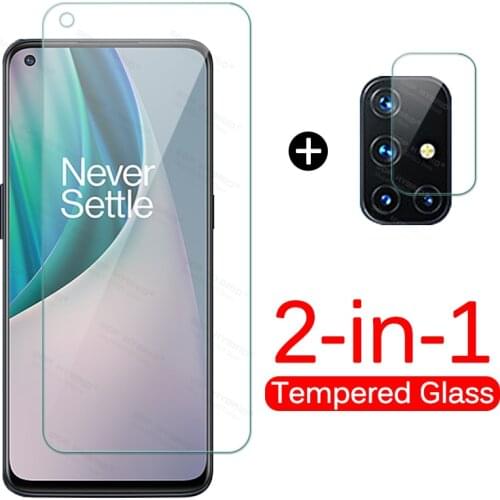 1-to-2 Camera Glass For OnePlus Nord N10 5g Protective Glass On For One plus 1+ nordn10 n 10 10n Light Phone Screen Film Sklo