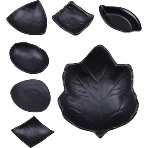 1PC Plastic Sauce Dish Small Plate for Snack Butter Mustard Sushi Soy Japanese Korean Dish Seasoning Tableware Kitchen Tool