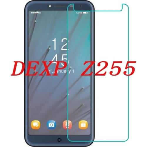 2PCS Ultra-thin New For DEXP Z255 Electron Tempered Glass Screen Protector Premium Front Clear Protective Film