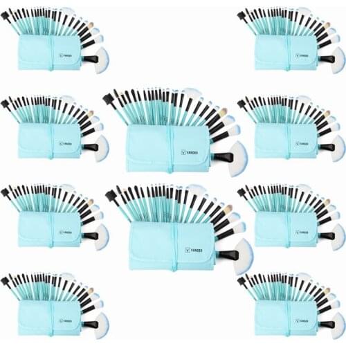 24PCS Multi-Function Pro Makeup Brushes Powder Concealer Blush Liquid Foundation Make up Brush Kabuki Brush Cosmetics