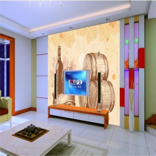 Beibehang Wine barrel papel de parede 3d photo wallpaper for walls 3 d Modern papel mural wall papers home decor for living room