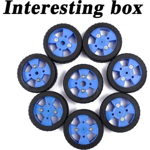 DIY model accessories toys baby carriage trolley tires rubber wheels No. 4